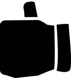 Like Hand Gesture Silhouette Craft Design Svg File, Free Vectors File